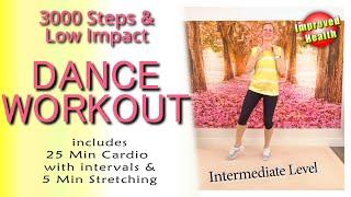 3000 Steps Dance Workout  Fun & Low Impact