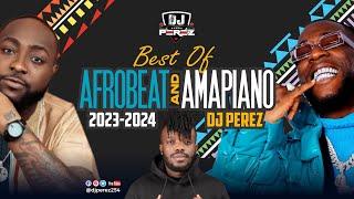 BEST OF NAIJA AFROBEAT & AMAPIANO  JAN 2024  DJ PEREZ Burna BoyDavidoremaRugerAyraAsake