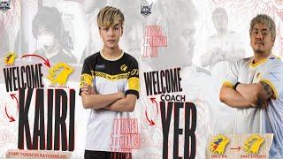 KAIRI RESMI KE ONIC DAN COACH YEB  ONIC ID MENGAKUI KEHEBATAN TIM ONIC PH #MLBB