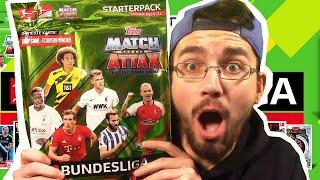 Topps MATCH ATTAX 2021 BUNDESLIGA MEGA STARTER PACK Unboxing