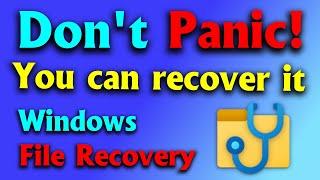 Pulihkan file dan folder yang dihapus secara permanen dengan Windows File Recovery WINFR