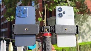 Redmi Note 13 Pro Plus Vs iPhone 15 Pro Max Camera Test Zoom & iP68 Water