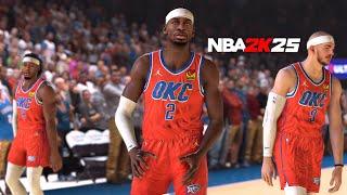 Alex Caruso to the OKC  SIXERS vs THUNDER  NBA 2K25 ULTRA REALISTIC CONCEPT GAMEPLAY  K4RL