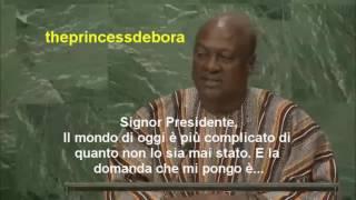 Il Presidente del Ghana cita Michael Jackson nel suo discorso alle Nazioni Unite