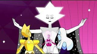 The four Diamond’s fusion Paragon Diamond  Steven Universe fan Animation  Rose Quartz Fenzy