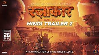 RAZAKAR Official Hindi Trailer 2  Gudur Narayana Reddy  Tej Sapru Makarand deshpande  Yata