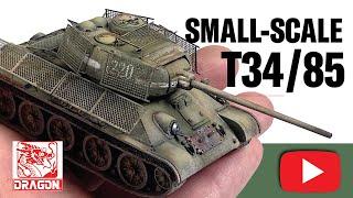 Painting Soviet Tanks MADE EASY - 172 Scale Model Kit T-34-85