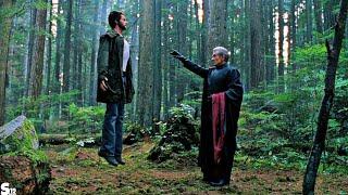 Magneto Throws Wolverine - Forest Scene.  X-Men  The Last Stand 2006