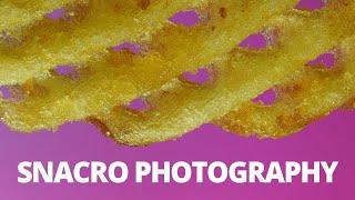 Potato Chip Macro Photography - Close up crisps