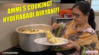 AMMIS HYDERABADI BIRYANI #FUNNYCOOKING