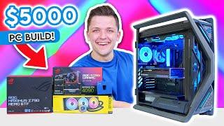 Building an INSANE $5000 Gaming PC Build  ft. RTX 4090 & ASUS Hyperion BTF