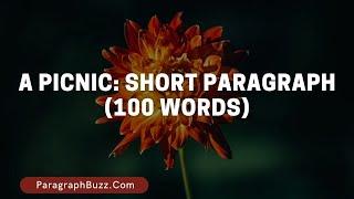 A Picnic Short Paragraph 100 Words