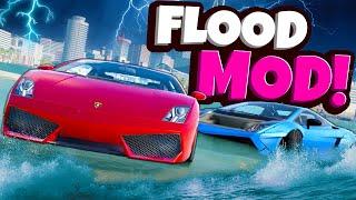 Flood Mod But Our Cars are Too FAST in BeamNG Drive