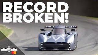 39.08 McMurtry fan car breaks Goodwood Hill RECORD  Festival of Speed 2022