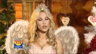 Melinda Messenger GMTV - Busty Christmas Fairy.