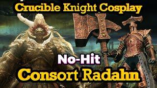 Crucible Knight Cosplay - No Hit Consort Radahn Build - Elden Ring DLC