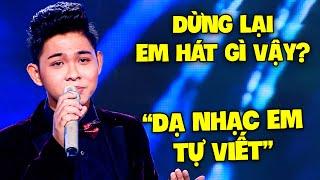 Giám khảo DỪNG NGANG thí sinh đang thi vì BÀI NHẠC QUÁ LẠ hỏi ra mới biết do THÍ SINH TỰ VIẾT  THVL