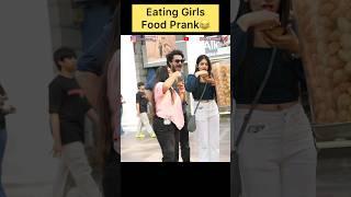 Eating Girls Panipuri Prank #ajgarbadmash #funny #ytshorts
