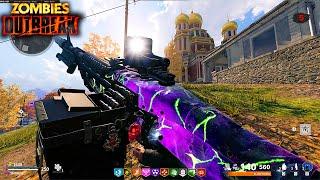 COD Cold War Zombies  Solo Outbreak Halloween Update With M60  Full Match No Commentary