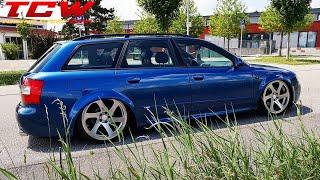 Audi A4 B6 Quattro Wagon Bagged on 3sdm 0.06 Wheels Project by Sven