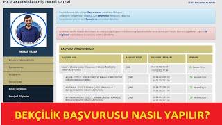 BEKÇİLİK BAŞVURU NASIL YAPILIR? GÖRÜNTÜLÜ ANLATIM BEKÇİLİK 2022 BAŞVURUSU 3.250 ALIM