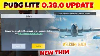 Finally  Pubg Lite 0.28.0 UPDATE Out  NEW THIM  PUBG LITE NEW UPDATE  Pubg Lite Latest Update