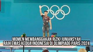 SEJARAH BARU Rizki Juniansyah Menjadi Lifter Pertama Yang Sukses Raih Mendali Emas di Olimpiade