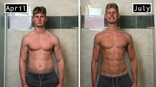 My 4 Month Body Transformation Time-lapse 192-175 lbs