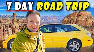 USA ROAD TRIP Grand Canyon Bryce & Zion National Parks