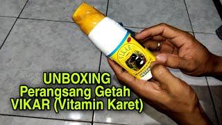 Unboxing VIKAR Vitamin Karet Untuk Merangsang Getah Karet Lebih Maksimal