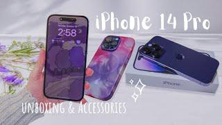 iPhone 14 Pro Deep Purple   Aesthetic 