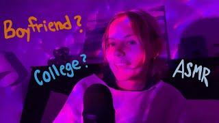 ASMR Whispered Q+A 2k Subscriber Special College plans? Relationship? How I discovered ASMR?