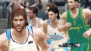 NBA Live 10 Gameplay - FIBA World Tournament - Australia vs Argentina EA SPORTS