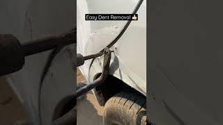 Desi Style Dent Removal  How to remove small dents from car bodywork #shorts #car #ytshorts