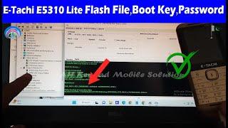 E-Tachi E5310 Lite SPD6531E Flash File Boot Key and Password Unlock