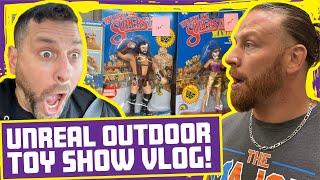 Unreal Finds at an Outdoor Toy Show with Colt Cabana  Major Wrestling Figure Podcast