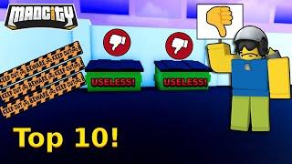 Mad Citys most forgotten features  Top 10  ROBLOX