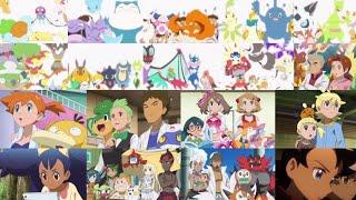 Everyone is watching Ash match with Leon ️ Ash vs Leon  Pokémon journeys