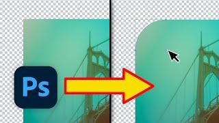 Create ROUNDED Corners in Photoshop 2023 version