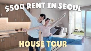 Inside our humble $500 Korean Apartment in Seoul  Everything we paid deposit rent etc.