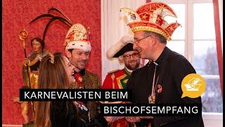 Die Fuldaer Prinzenmannschaft beim Bischofsempfang  Wir lieben Foaset  2024