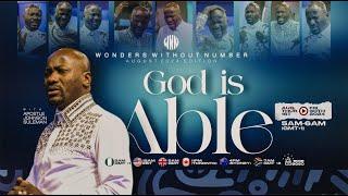 Apostle Suleman LIVE GOD IS ABLE  WWN #Day14- AUGUST Edition l 20TH AUGUST  2024