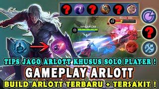 CARA MAIN ARLOTT TERBARUBUILD EMBLEM DAN ITEM ARLOTT TERSAKITGAMEPLAY ARLOTT-MOBILE LEGENDS #mlbb