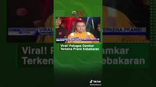 Viral Hari ini Petugas Damkar di Kolaka Terkena Prank Kebakaran