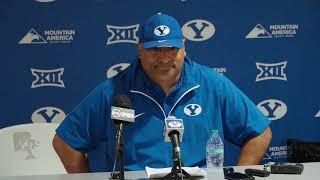 Kalani Sitake  BYU Football  Postgame  Southern Methodist  September 6 2024