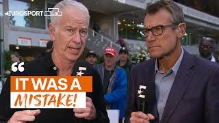 Tim Henman and John McEnroe clash over Wimbledon ban on Russian and Belarusian players  Eurosport