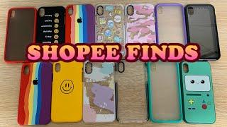MY PHONE CASE COLLECTION  IPHONE XR  SHOPEE FINDS  AFFORDABLE CASES 