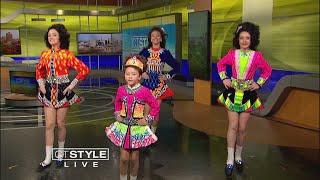 Doherty Petri School of Irish dancers shows us how to dance