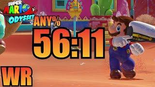 fWR Super Mario Odyssey Any% Speedrun in 5611