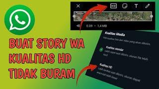 JERNIH BANGET cara terbaru membuat status whatsapp kualitas HD tidak buram